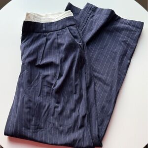 Wild Fable Navy Pinstripe Pants